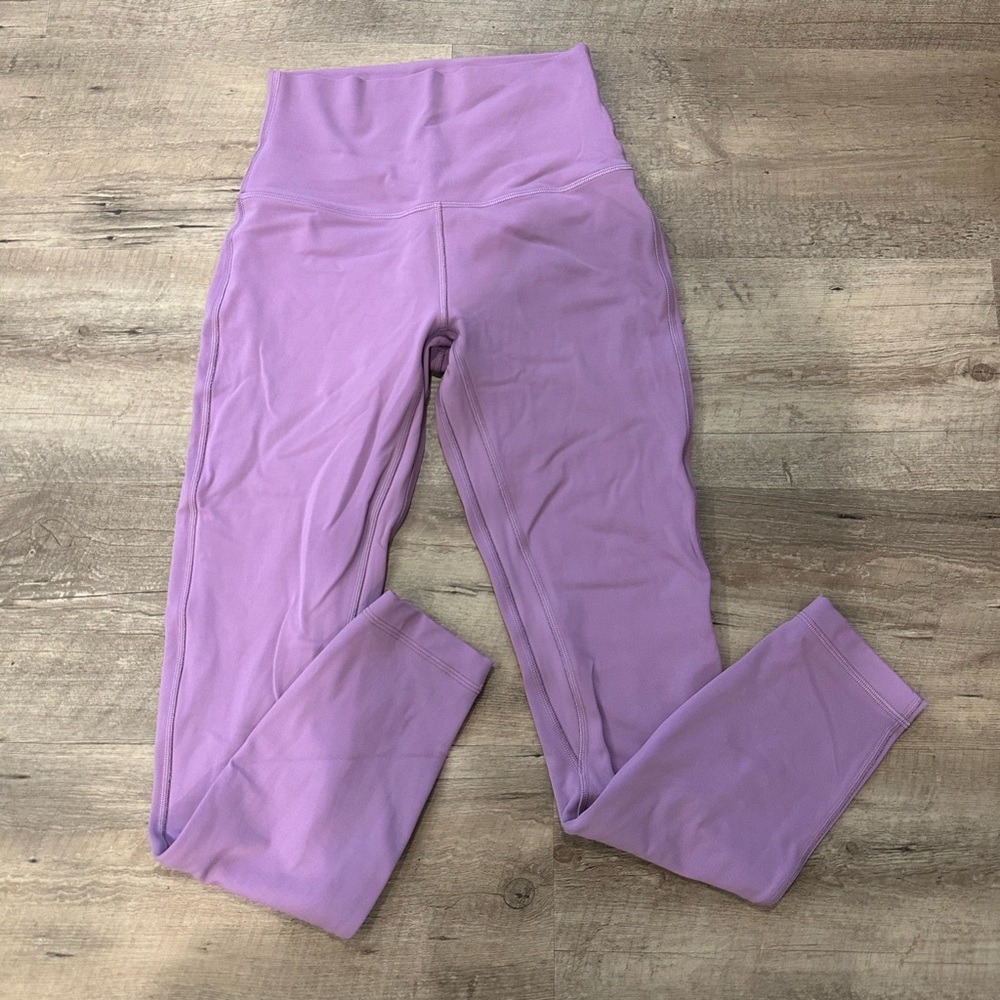 LuluLemon Aligns. Purple. Size 4.